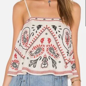 Free People Flirt Alert Tube Top